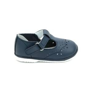 NEW ANGEL BABY girl's birdie mary jane shoes - toddler in navy